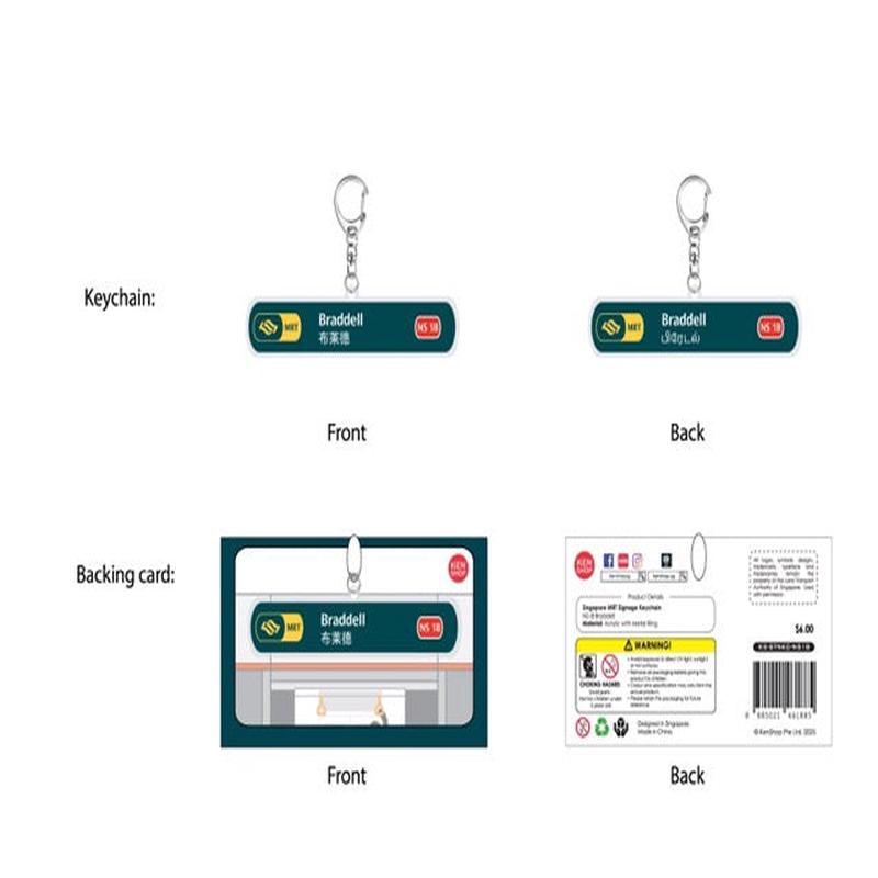 KC-NS18 Braddell MRT Station
