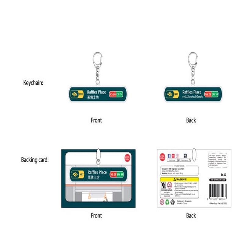 KC-NS26 / EW14 Raffles Place MRT Station
