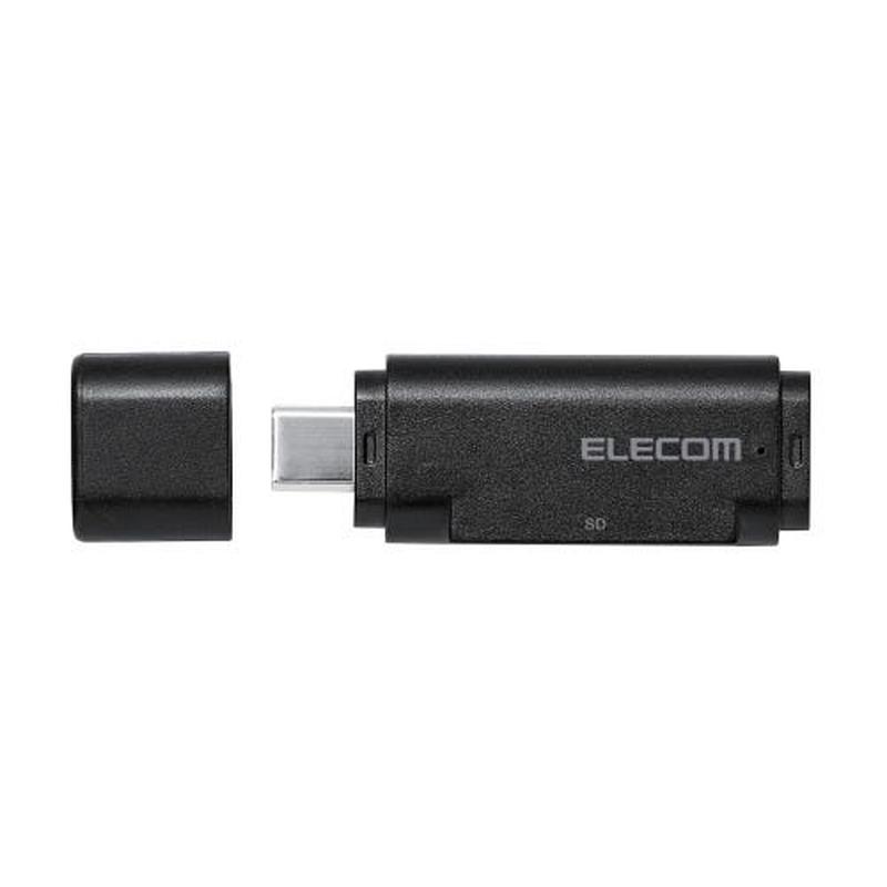 ELECOM USB-C CARD READER STICK TYPE - BLACK