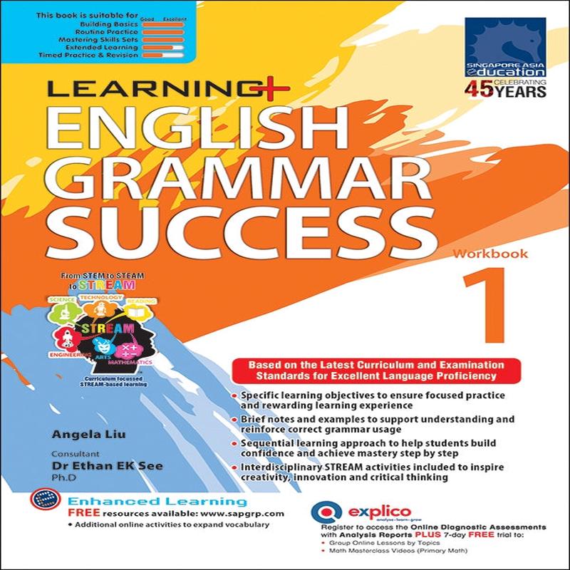 Learning+ English Grammar Success Workbook 1