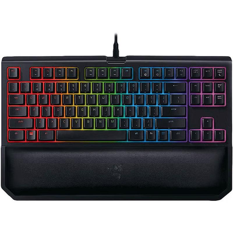 Razer Blackwidow Tournament Edition Chroma V2 Mechanical Gaming Keyboard - Yellow Switch