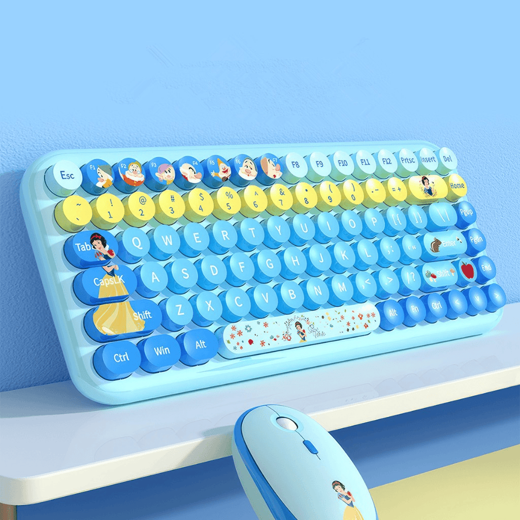 MOFII Disney Snow White Keyboard and Mouse Combo Set