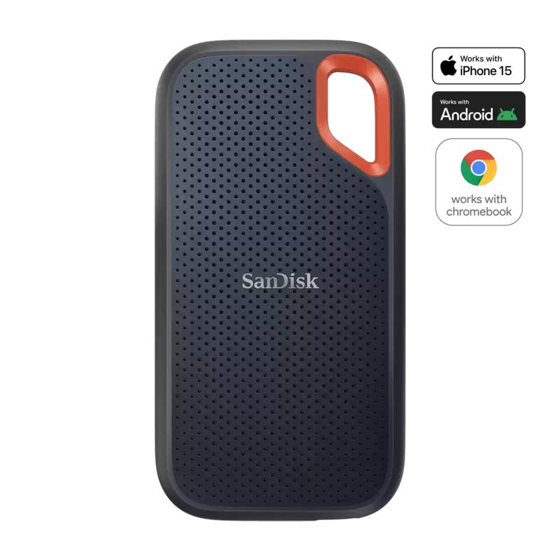 SanDisk Extreme Portable SSD - 2TB (Black)