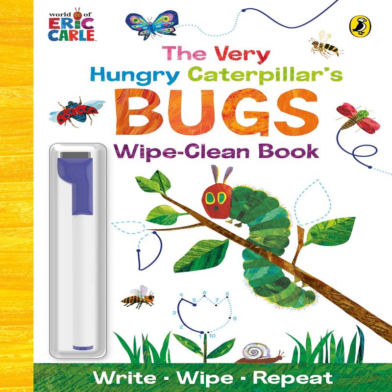 The Very Hungry Caterpillars Bugs (Wipe Clean Book)