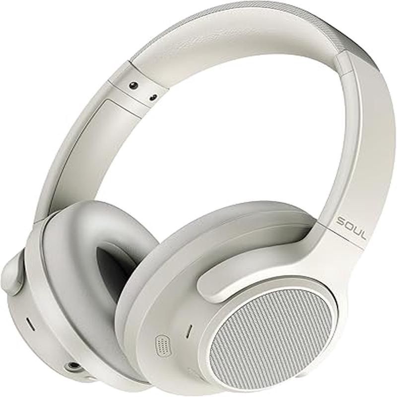 Soul Ultra Wireless Active Noise Cancelling Headphones - Beige