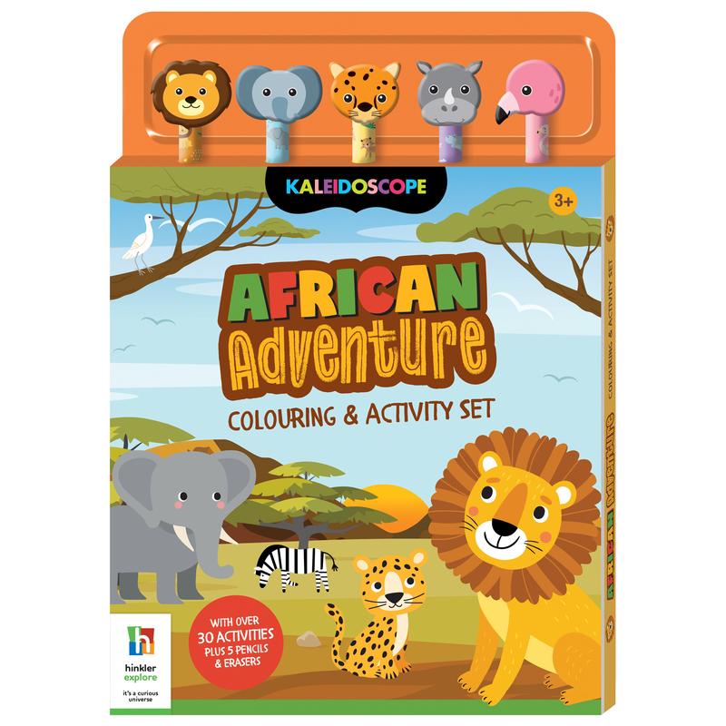 AFRICAN ADVENTURE COLOURING & ACTIVITY S