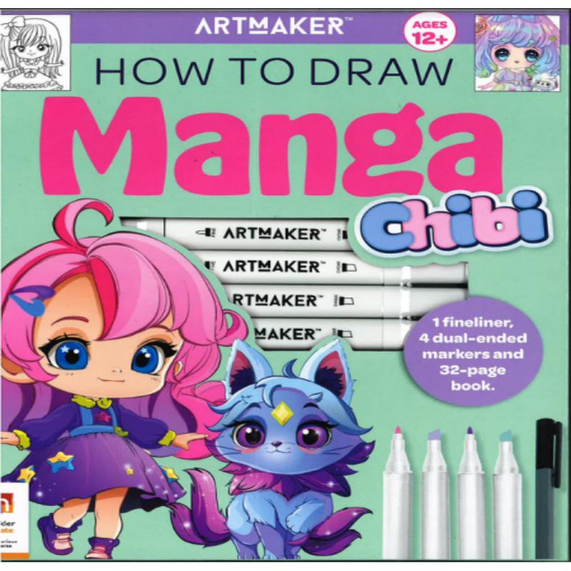 ART MAKER HOW TO DRAW MANGA CHIBI KIT