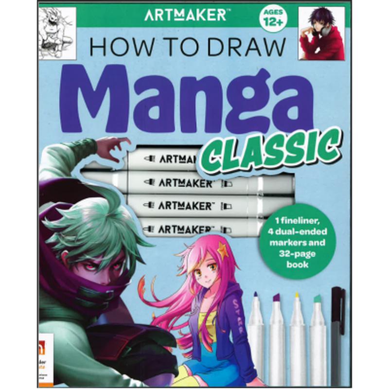 ART MAKER HOW TO DRAW MANGA CLASSIC KIT