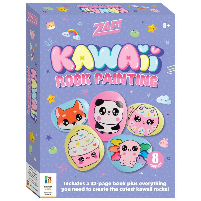 Zap! Kawaii Rock Painting Kit