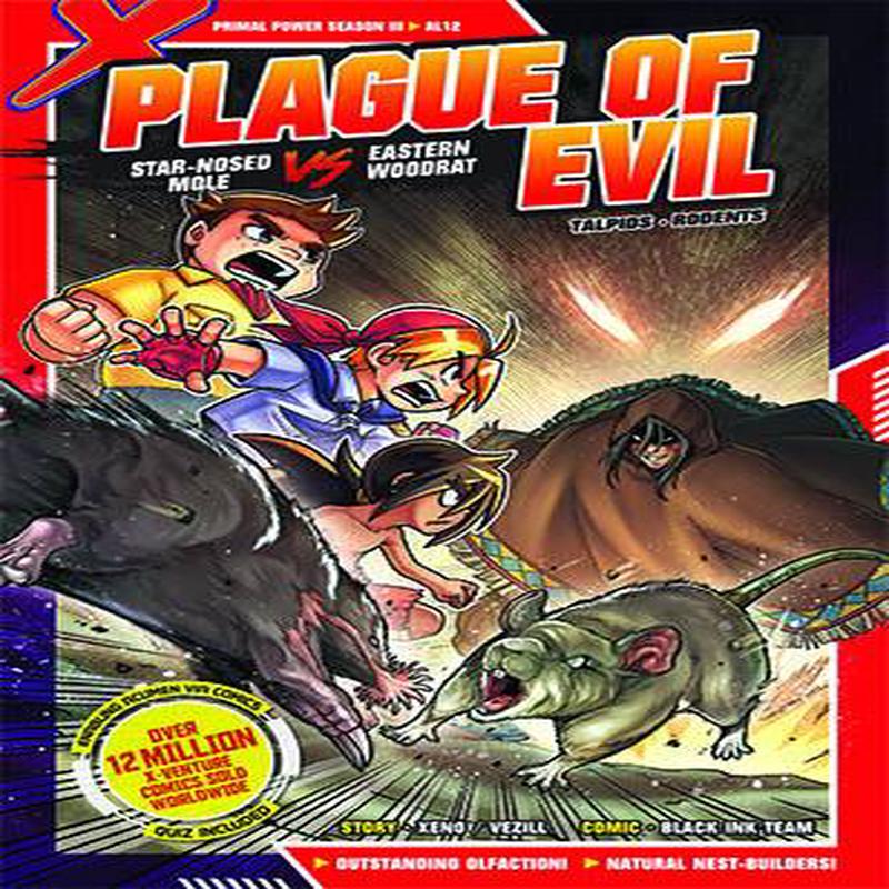 X-Venture Primal Power Iii Al12: Plague Of Evil Star-Nosed Mole Vs Eastern Woodrat