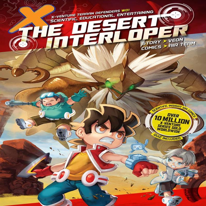 X-Venture Terran Defenders 01: The Desert Interloper