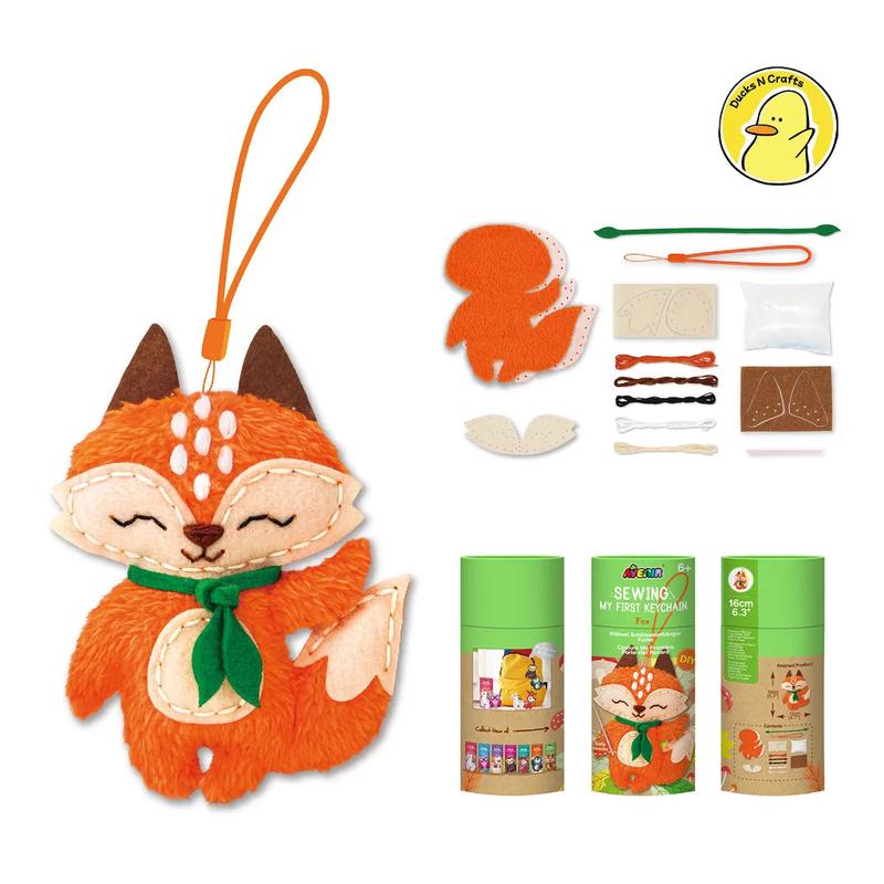 Avenir Diy Sewing Keychain Fox