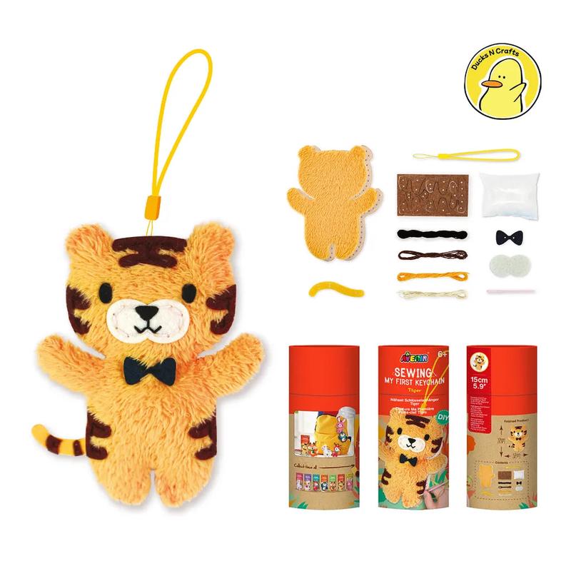 Avenir Diy Sewing Keychain Tiger
