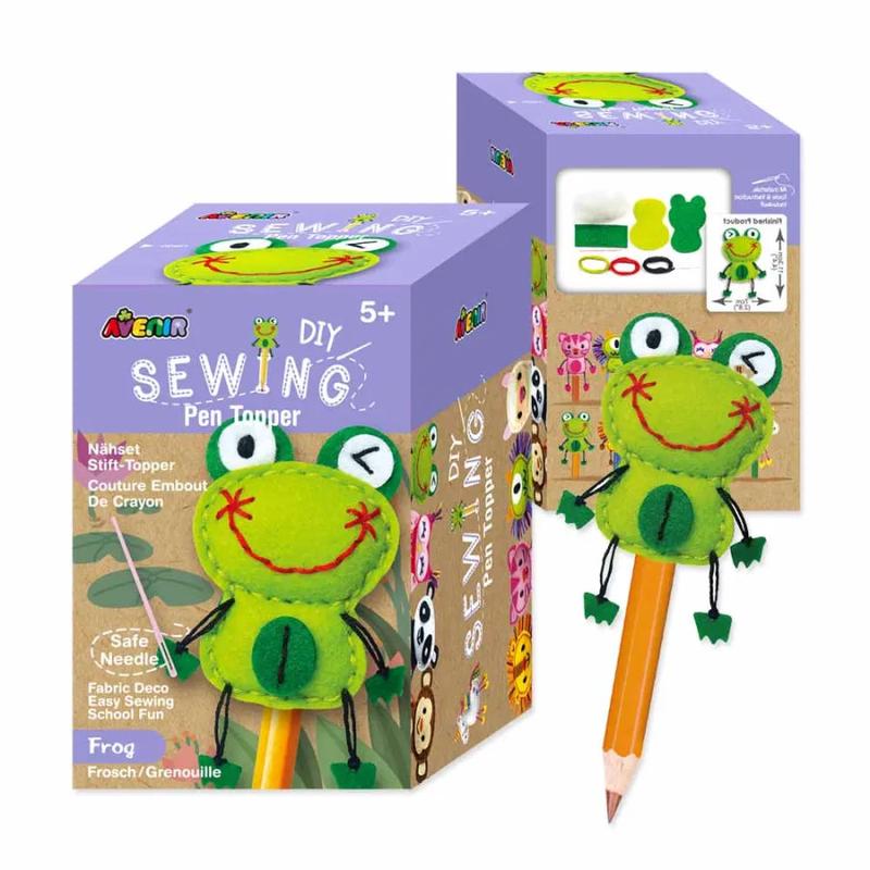 Avenir Diy Sewing Pen Topper Frog
