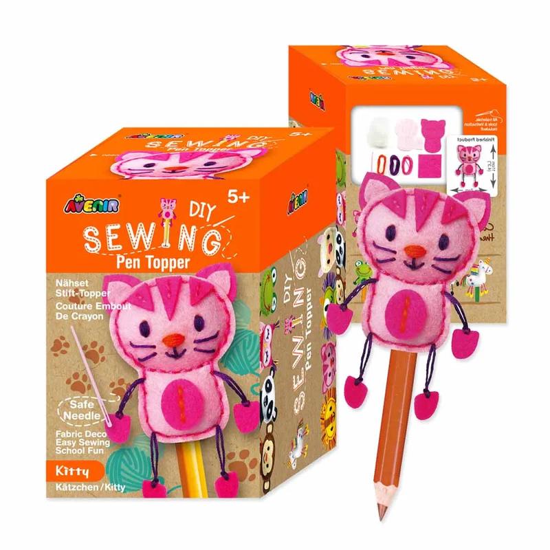 Avenir Diy Sewing Pen Topper Kitty