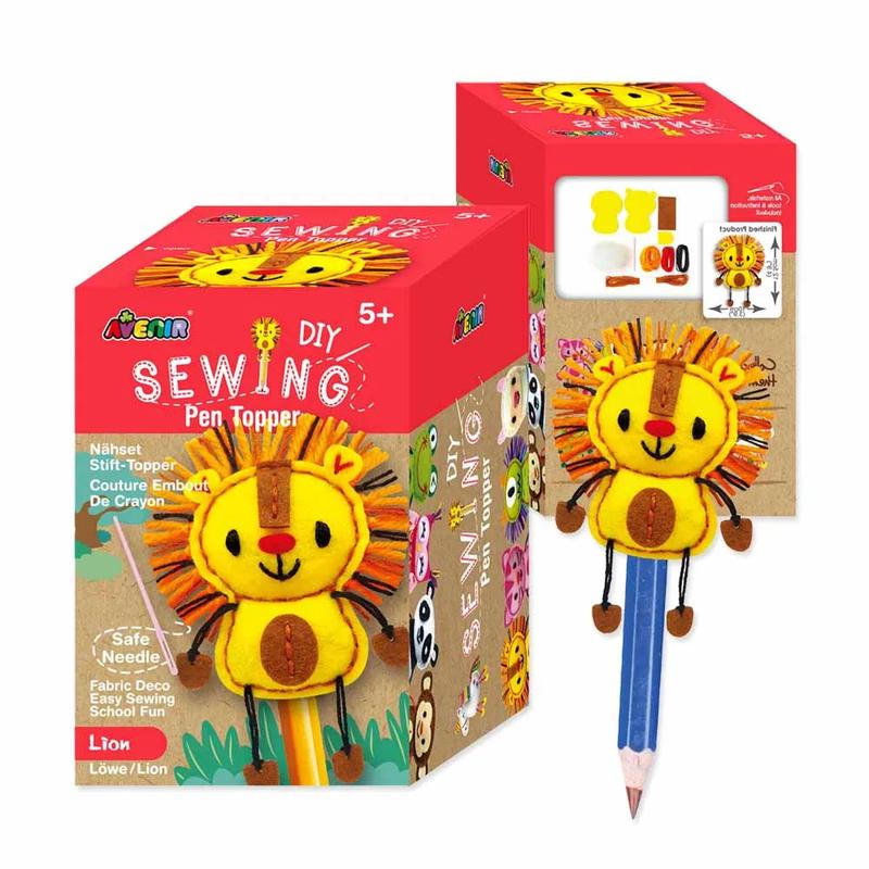 Avenir Diy Sewing Pen Topper Lion
