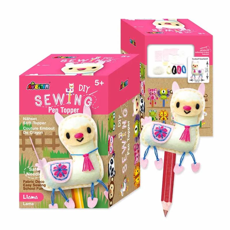 Avenir Diy Sewing Pen Topper Llama