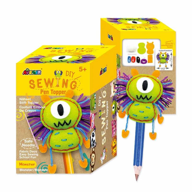 Avenir Diy Sewing Pen Topper Monster