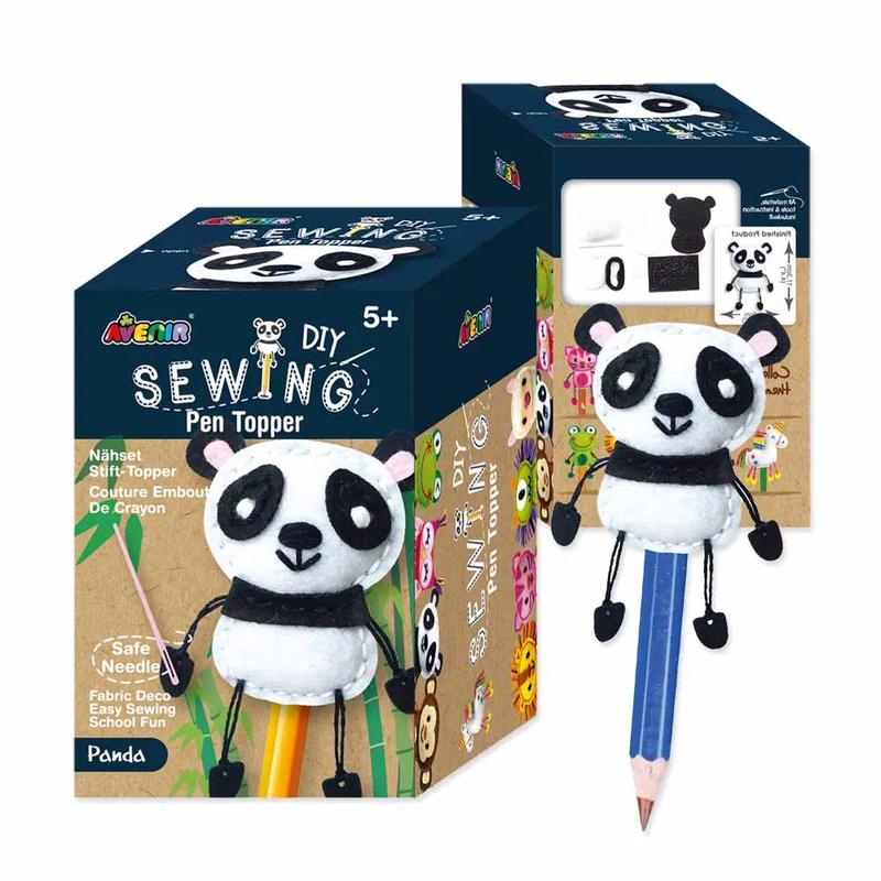 Avenir Diy Sewing Pen Topper Panda