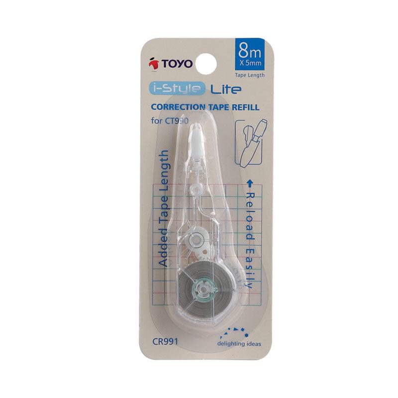 Toyo I-style Lite Correction Tape Refill 5mmx8m Cr991
