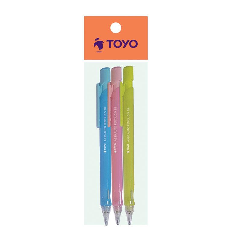 TOYO MECHANICAL PENCIL SET 3'S A330/3