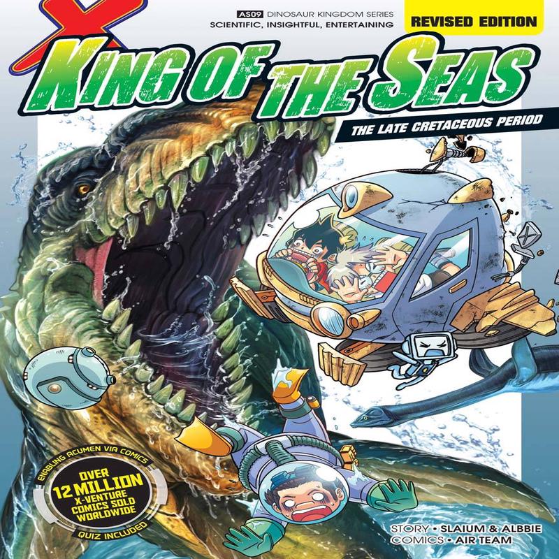X-Venture Dinosaur Kingdom 09: King of the Seas (Revised Edition)