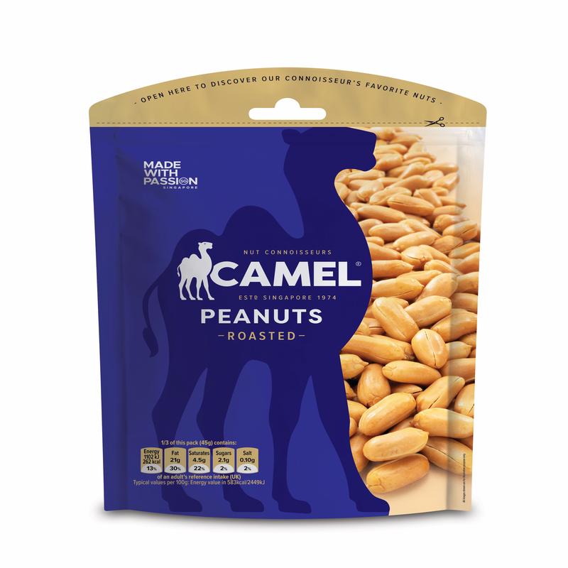 Camel Roasted Peanuts 135g ( Hc )