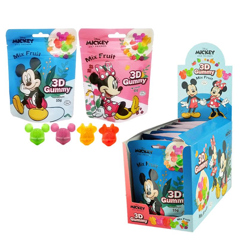 MICKEY 3D GUMMY 55G