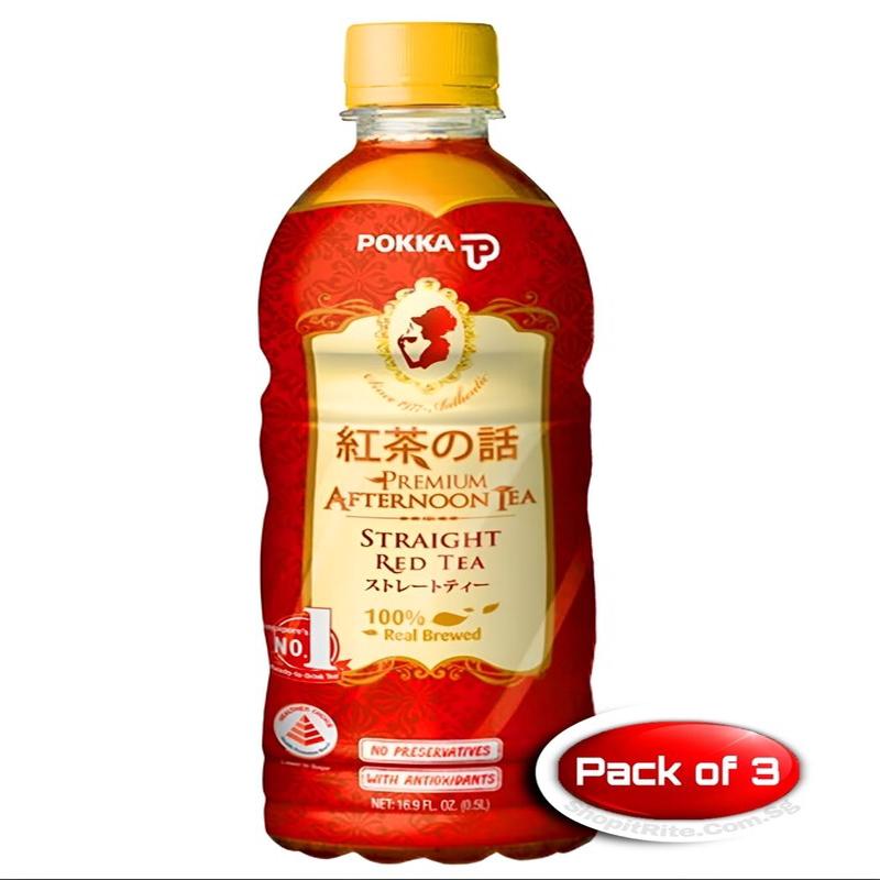 POKKA PREMIUM AFTERNOON S RED TEA 500ML