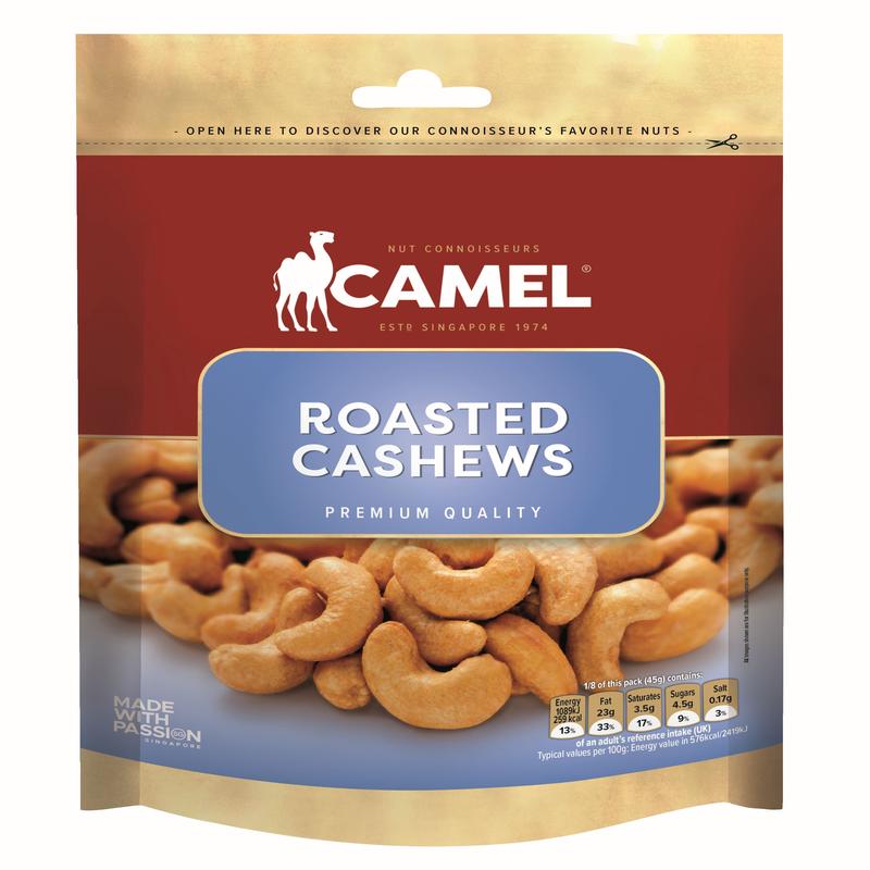 CAMEL ROASTED CASHEWS 360G