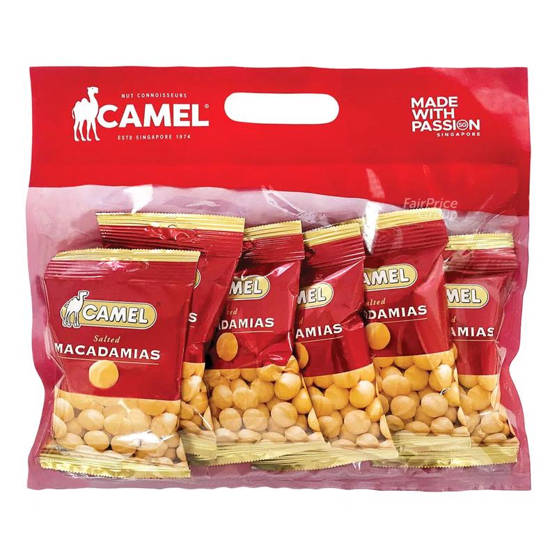 Camel Salted Macadamias B 36gx6s