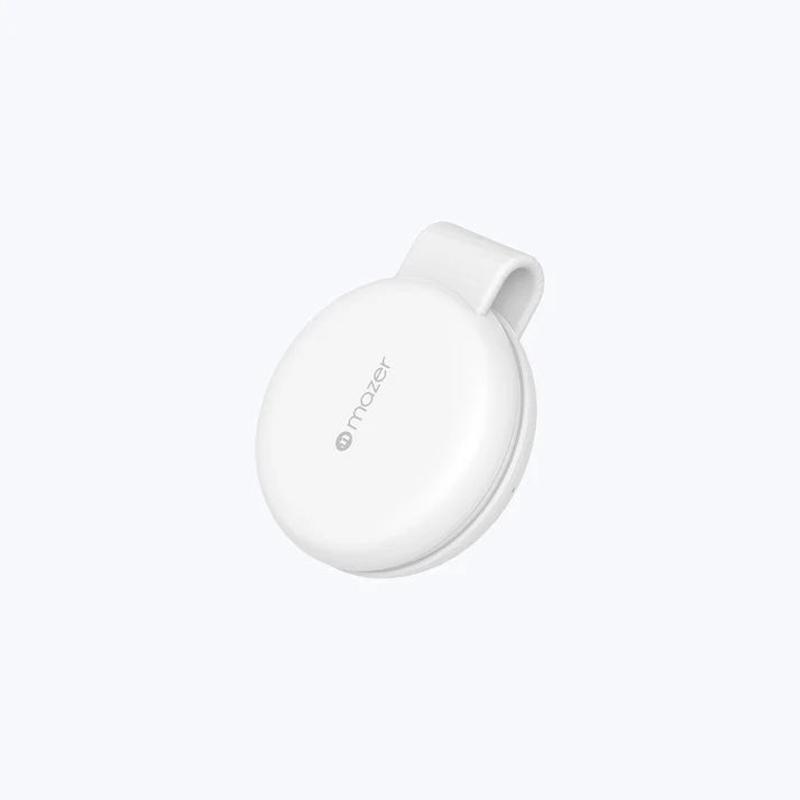 Mazer MagPad Duo Qi2 Certified 15W 2-in-1 Foldable Wireless Charging Pad - White