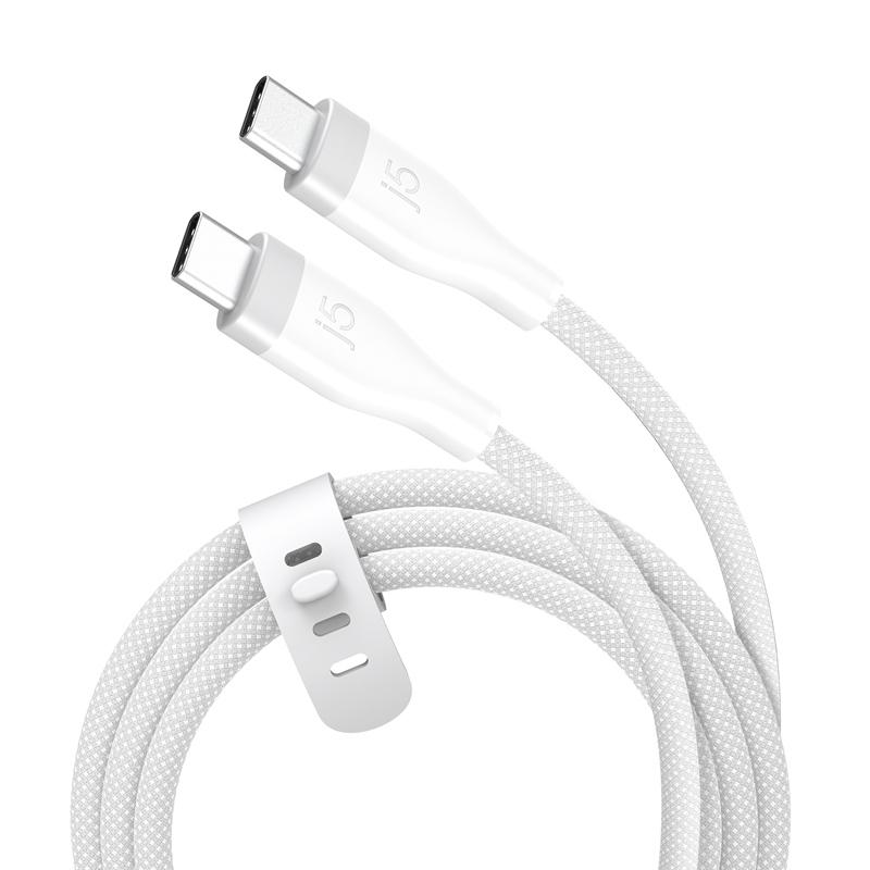 J5CREATE Braided C-C 60W - White