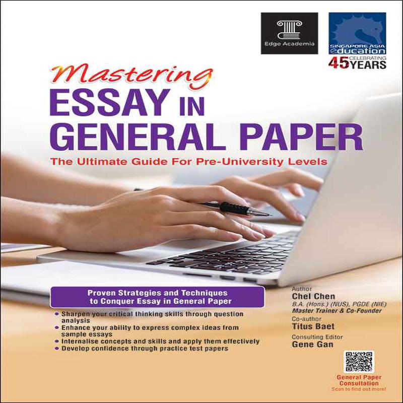 PRE-U Mastering Essay In General Paper