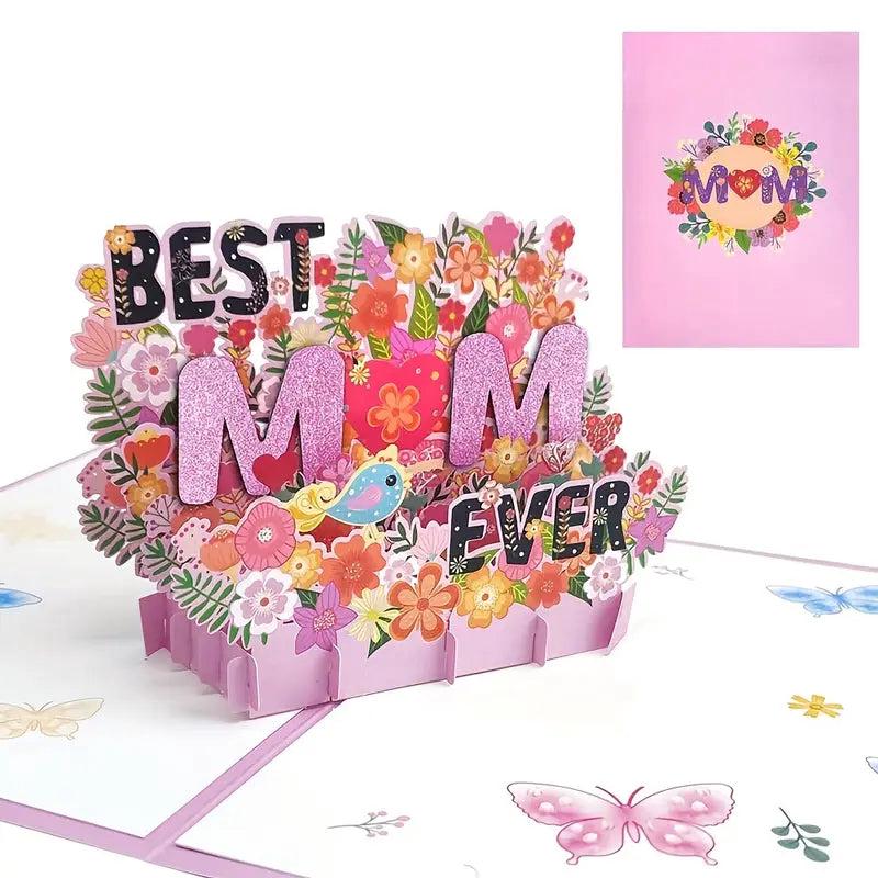 3D MOTHER DAY GREETING CARD KDJ052M