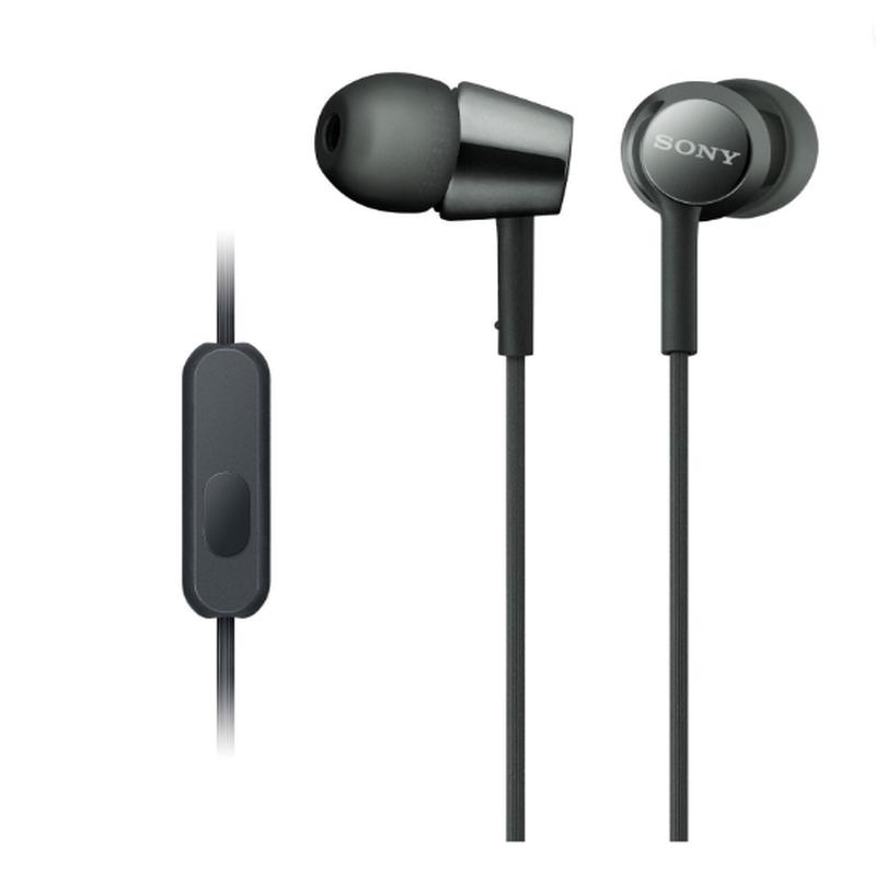 Sony MDR-EX-155AP In-Ear Wired Earbud Headphones with Mic