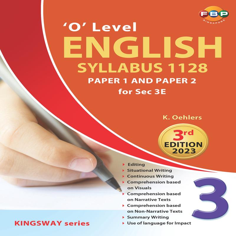 O Level English Syllabus 1184 Paper 1 and Paper 2 Sec 3E