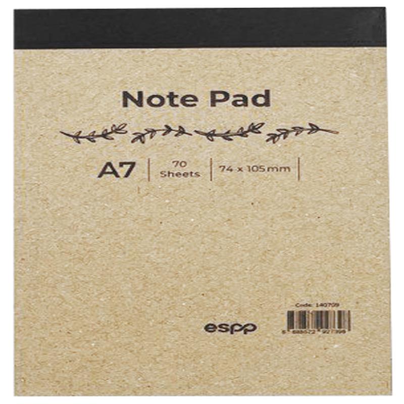 A7 70'S LEAF RECYCLE MEMO PAD (5IN1) - ESPP