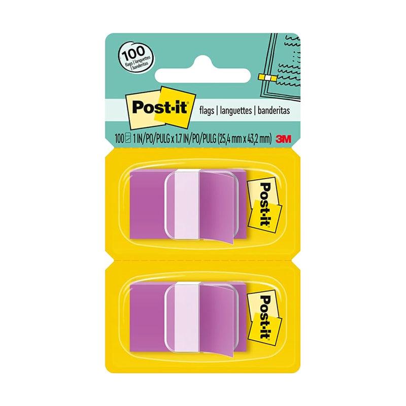 3m Post-it Flag Purple Twin Pack,680-pu2