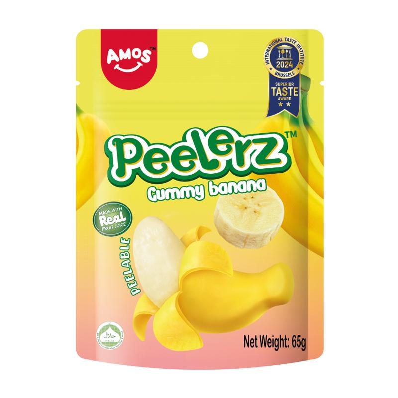 Amos Peelerz Gummy Banana 65G