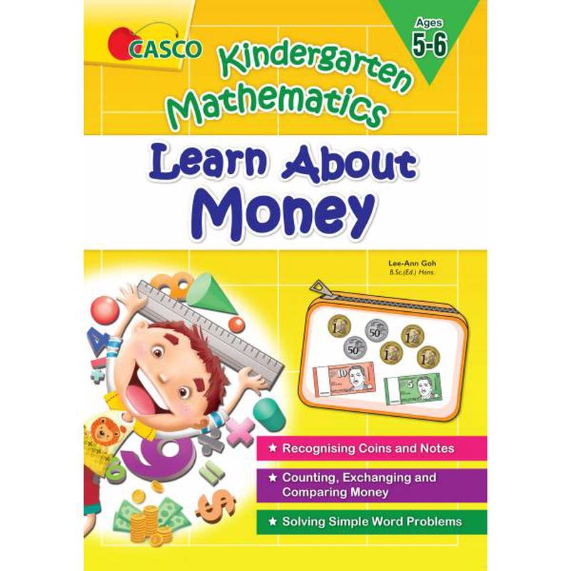 Kindergarten Mathematics For Ages 5-6: Learn About Money