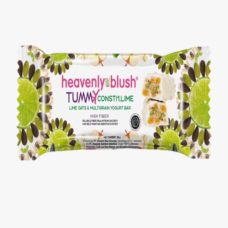 Hb Tummy Yogurt Bar Oats & Multi Grains Lime 90g