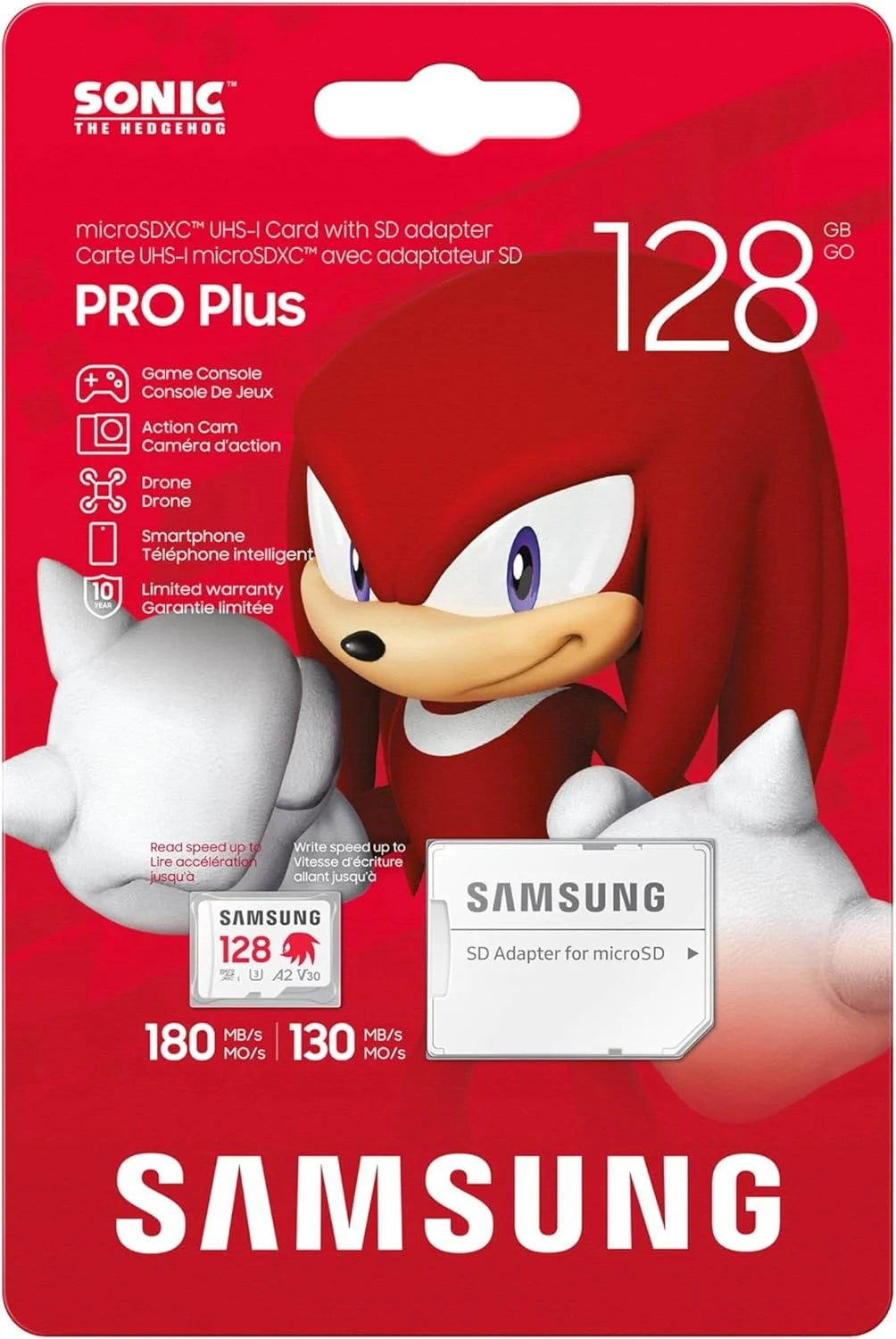 MC SAMSUNG 128GB PRO PLUS (SONIC) 180/13