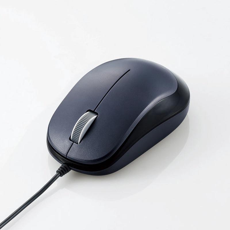 Elecom 3 Button BlueLED Wired Mouse