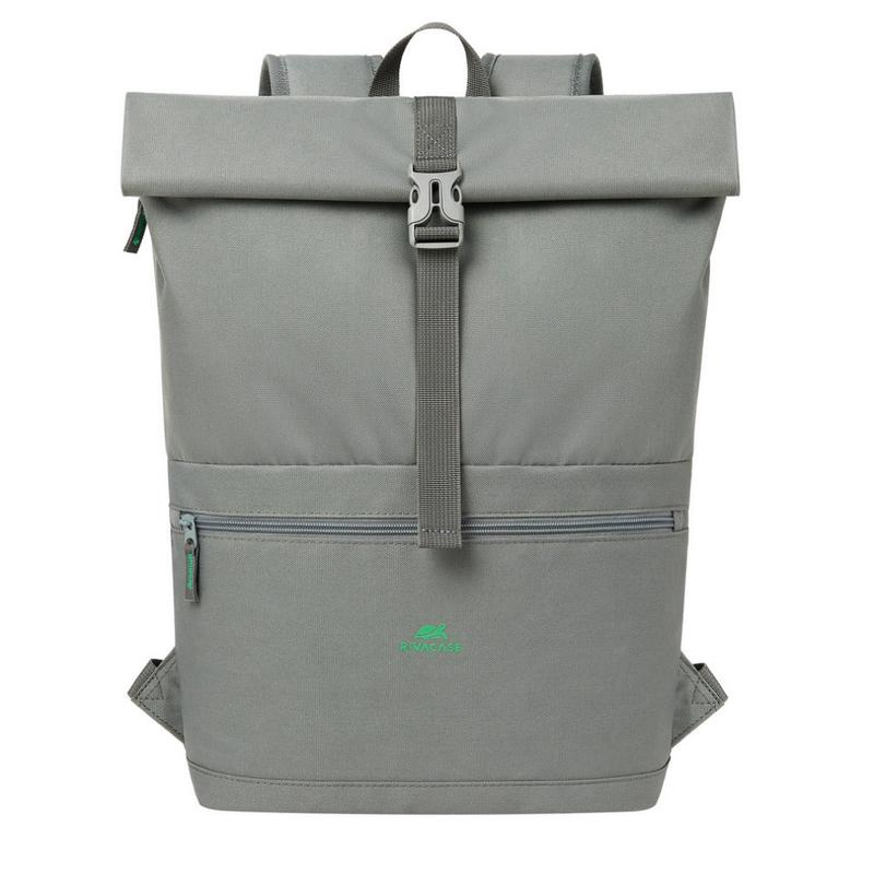 Rivacase 5567 Gremio-ECO Roll-Top 15L Backpack - Grey
