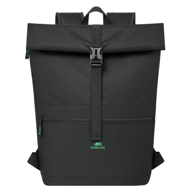 Rivacase 5567 Gremio-ECO Rolltop 15L Backpack - Black