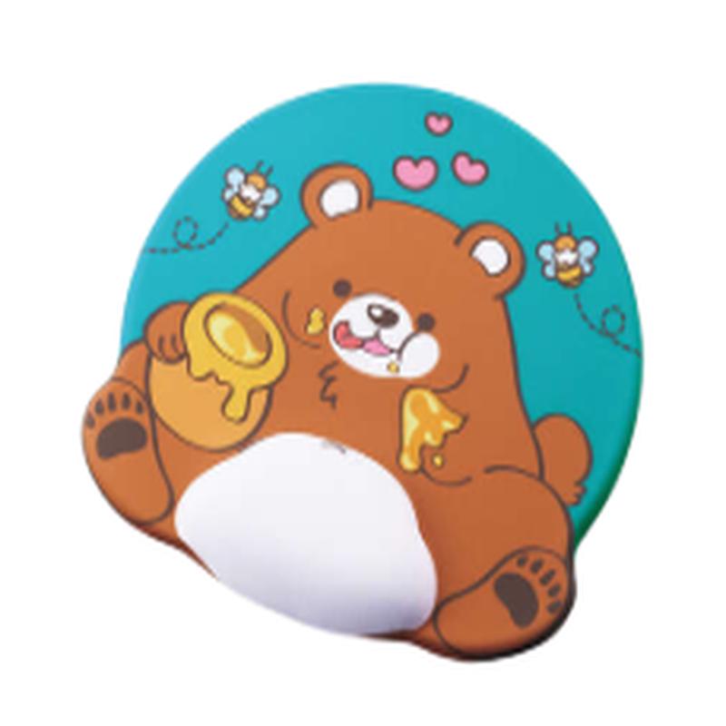 Elecom Bear Mouse Pad with Wrist Rest