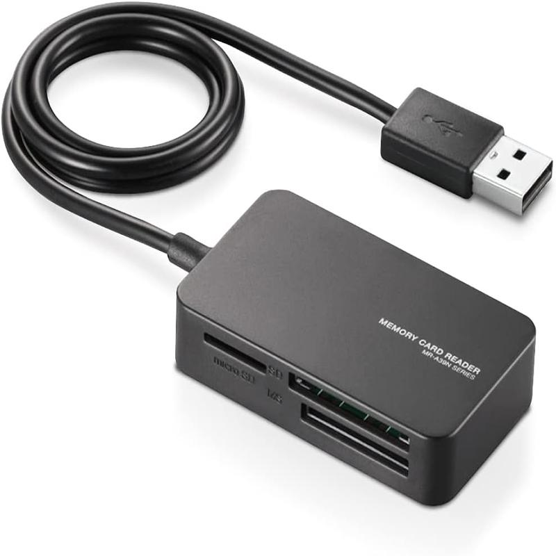 Elecom USB Memory Card Reader Black