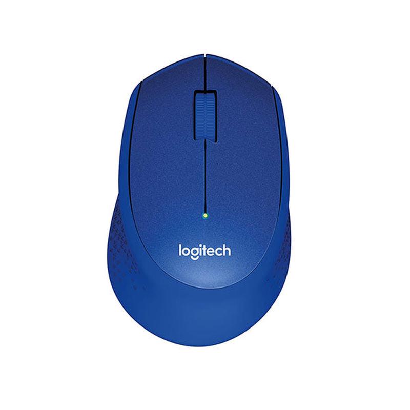 Logitech M331 Silent Plus Wireless Mouse Blue