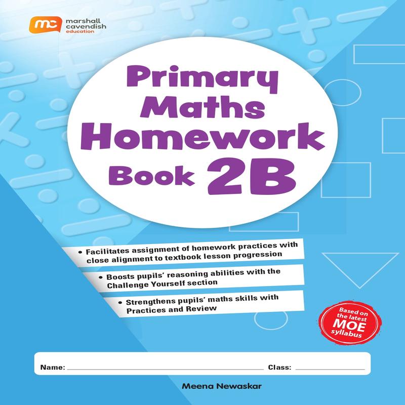 Primary 2B Maths Homework Book 2nd Edition
